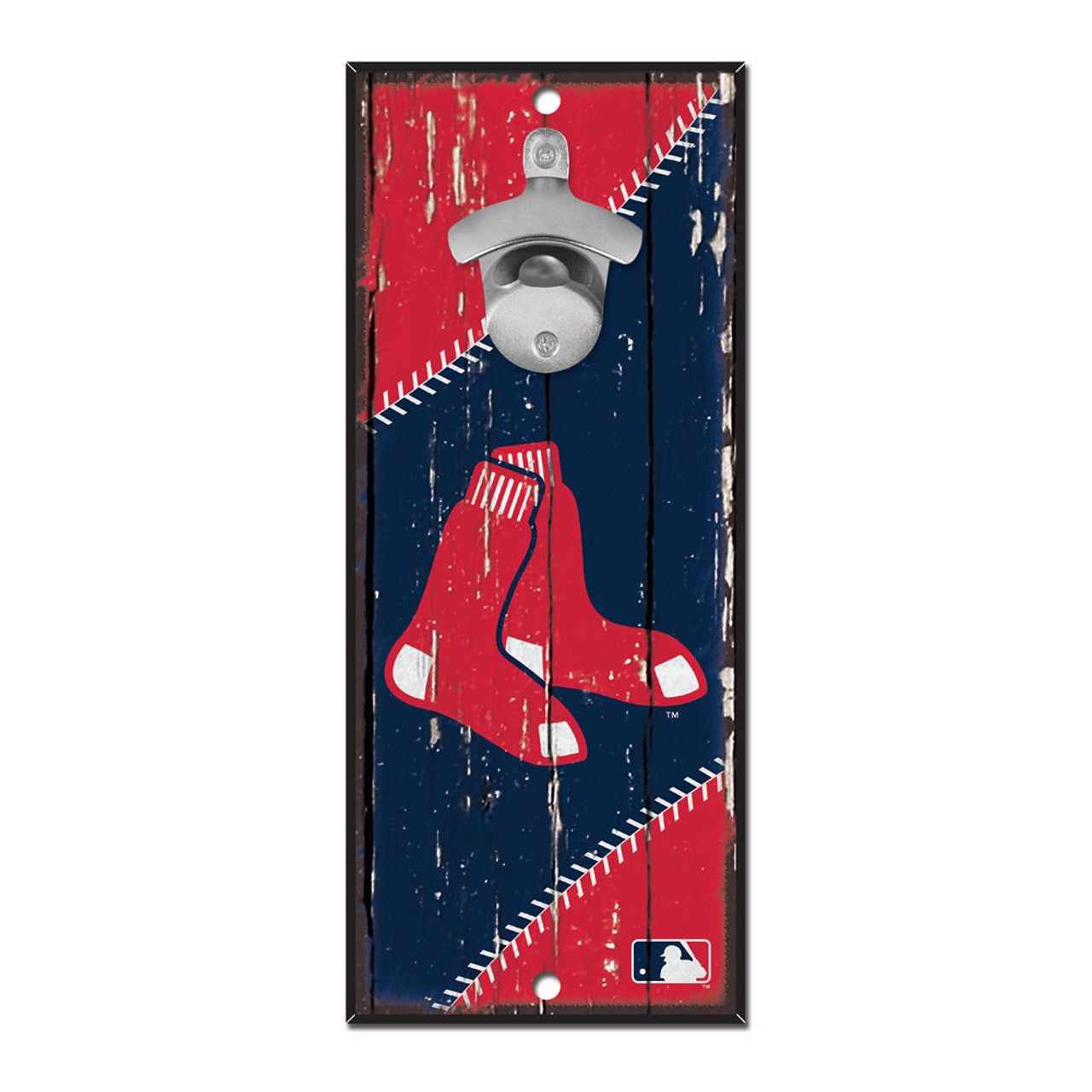 Boston Red Sox Sign Wood 5x11 Bottle Opener - Sports Collectibles, Sports Memorabilia, Sports Fan Shop, Sports Gifts