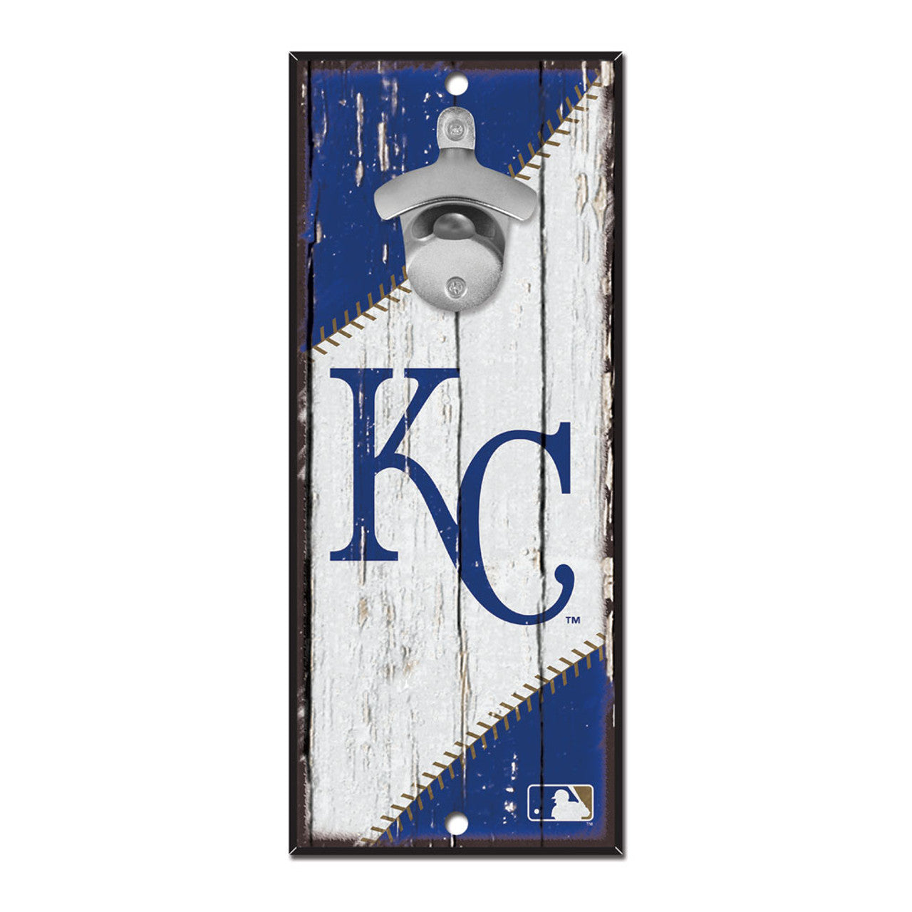 Kansas City Royals Sign Wood 5x11 Bottle Opener - Sports Collectibles, Sports Memorabilia, Sports Fan Shop, Sports Gifts