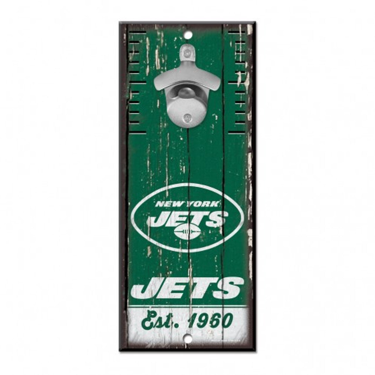New York Jets Sign Wood 5x11 Bottle Opener - Sports Collectibles, Sports Memorabilia, Sports Fan Shop, Sports Gifts