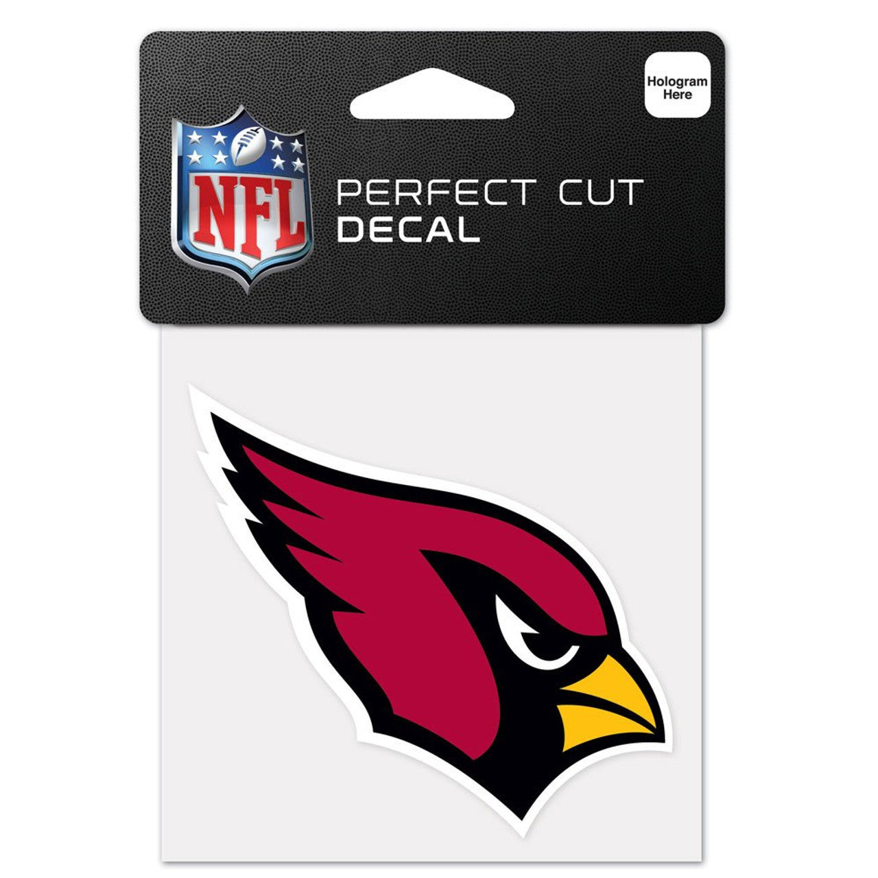 Arizona Cardinals Decal 4x4 Perfect Cut Color - Sports Collectibles, Sports Memorabilia, Sports Fan Shop, Sports Gifts