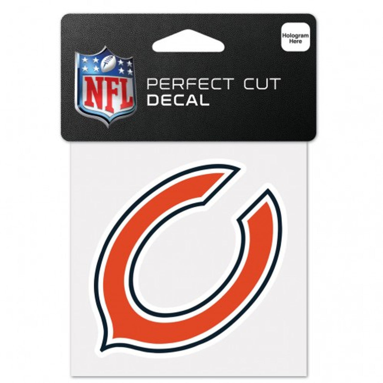 Chicago Bears Decal 4x4 Perfect Cut Color C Design - Sports Collectibles, Sports Memorabilia, Sports Fan Shop, Sports Gifts
