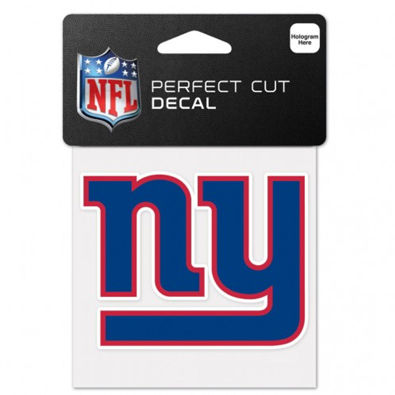 New York Giants Decal 4x4 Perfect Cut Color - Sports Collectibles, Sports Memorabilia, Sports Fan Shop, Sports Gifts
