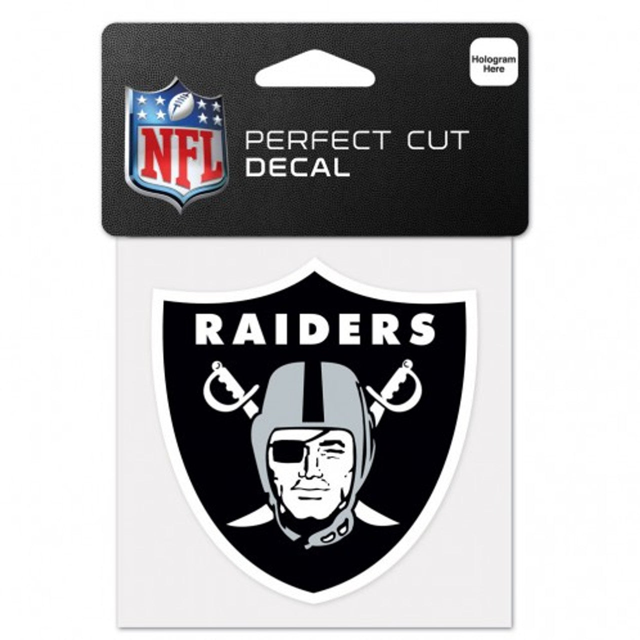 Las Vegas Raiders Decal 4x4 Perfect Cut Color - Sports Collectibles, Sports Memorabilia, Sports Fan Shop, Sports Gifts