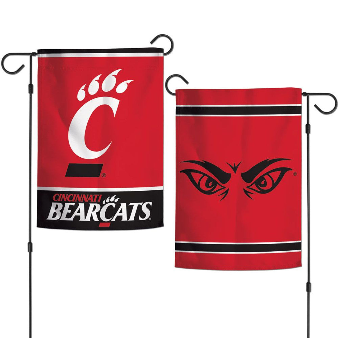 Cincinnati Bearcats Flag 12x18 Garden Style 2 Sided Special Order - Sports Collectibles, Sports Memorabilia, Sports Fan Shop, Sports Gifts
