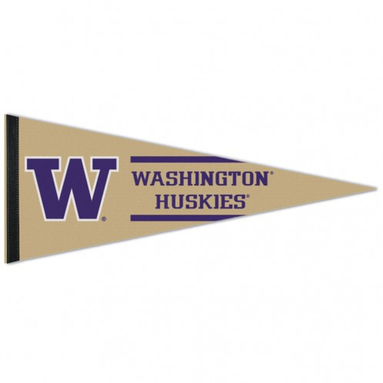 Washington Huskies Pennant 12x30 Premium Style - Sports Collectibles, Sports Memorabilia, Sports Fan Shop, Sports Gifts