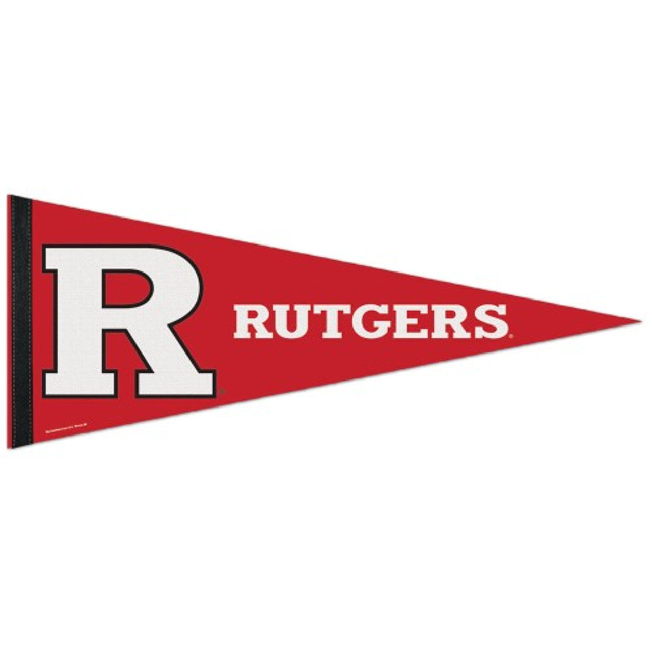 Rutgers Scarlet Knights Pennant 12x30 Premium Style - Sports Collectibles, Sports Memorabilia, Sports Fan Shop, Sports Gifts