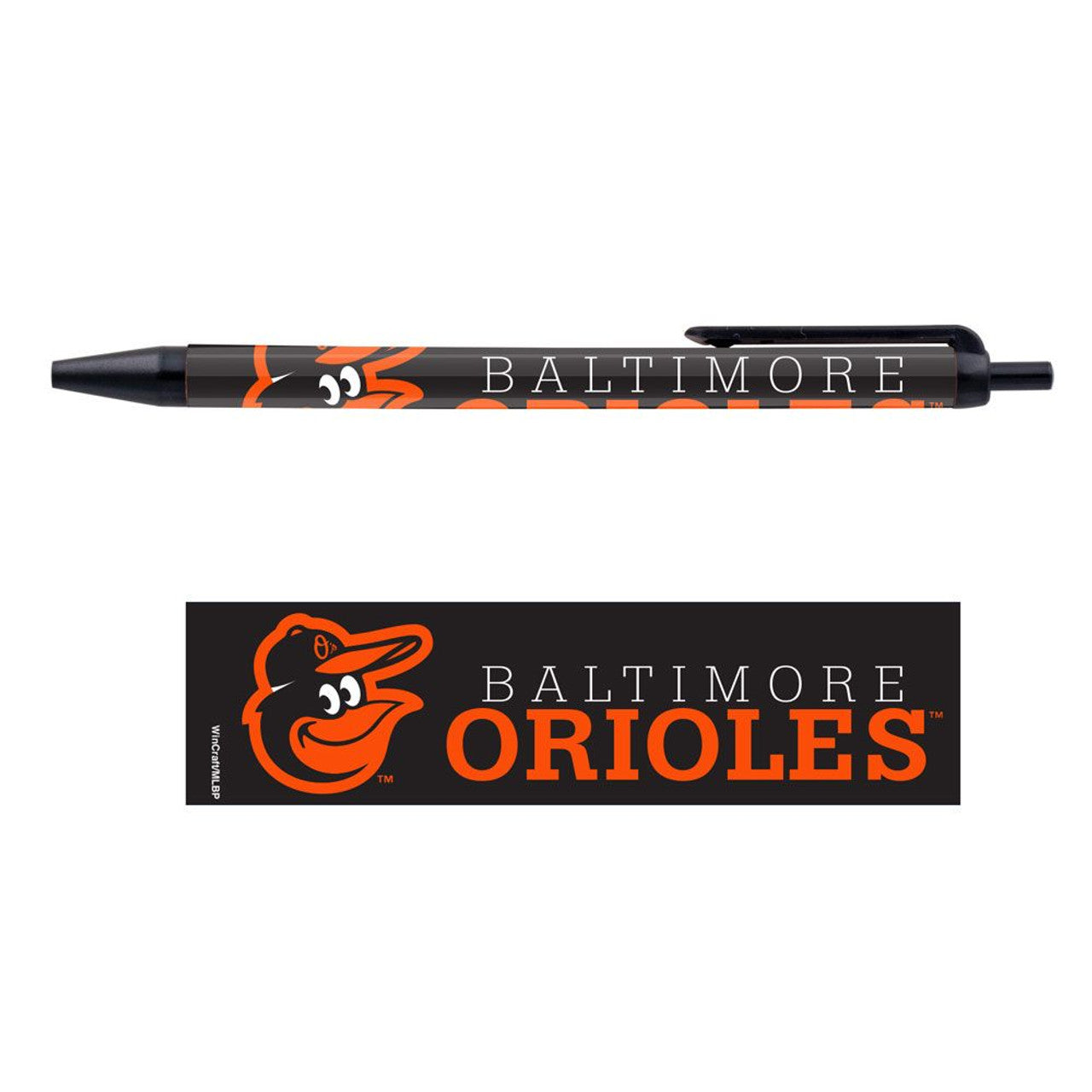 Baltimore Orioles Pens 5 Pack - Sports Collectibles, Sports Memorabilia, Sports Fan Shop, Sports Gifts