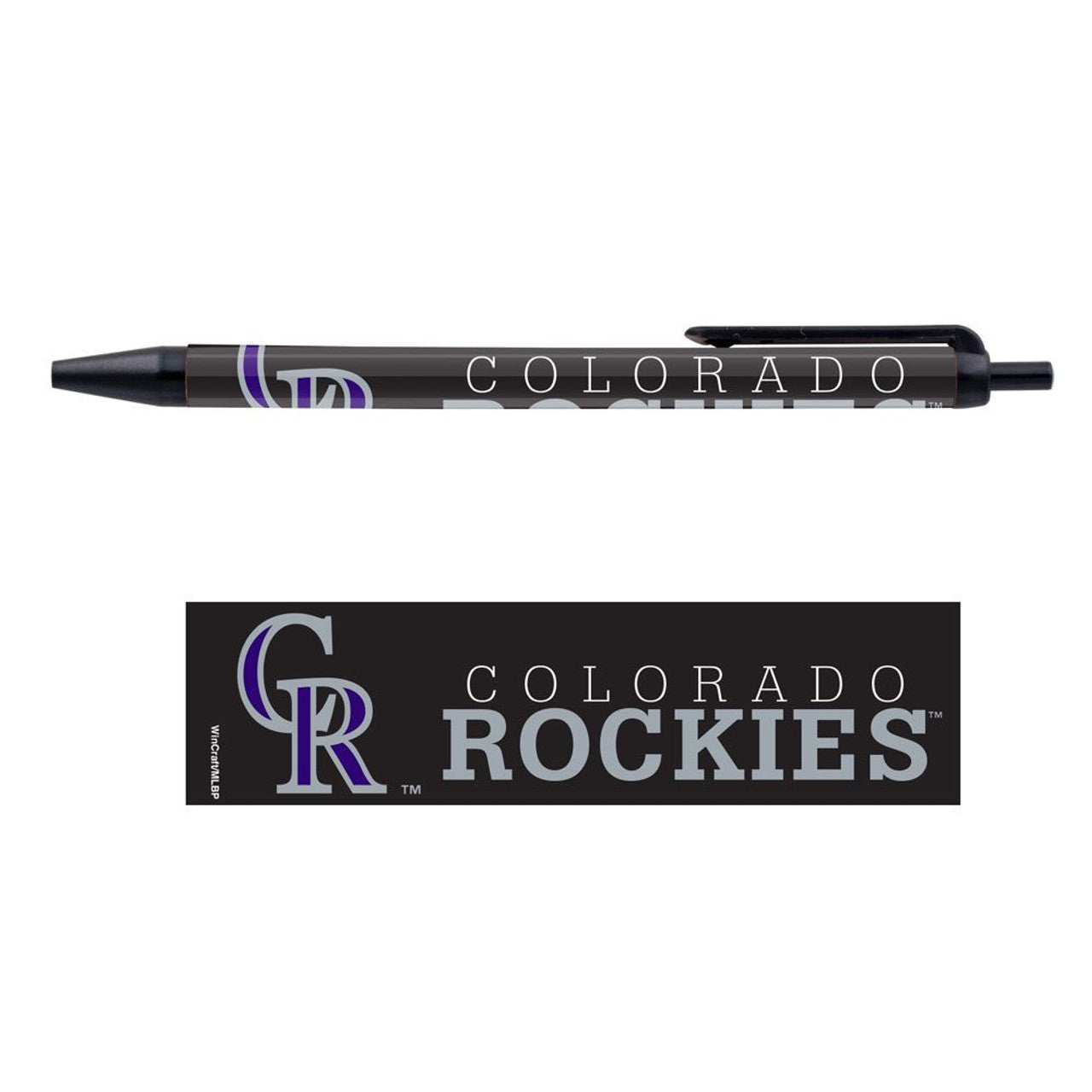 Colorado Rockies Pens 5 Pack - Sports Collectibles, Sports Memorabilia, Sports Fan Shop, Sports Gifts