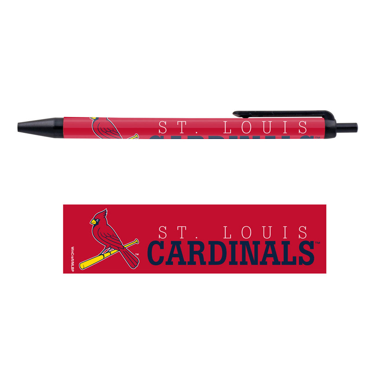 St. Louis Cardinals Pens 5 Pack - Sports Collectibles, Sports Memorabilia, Sports Fan Shop, Sports Gifts