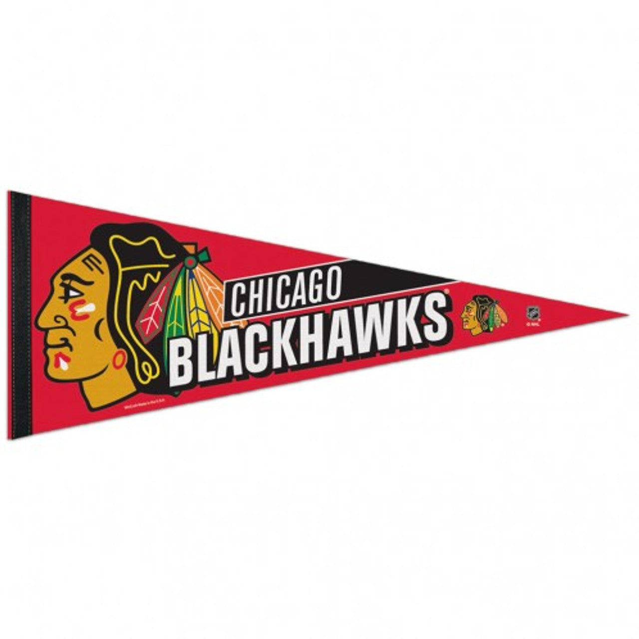 Chicago Blackhawks Pennant 12x30 Premium Style - Sports Collectibles, Sports Memorabilia, Sports Fan Shop, Sports Gifts