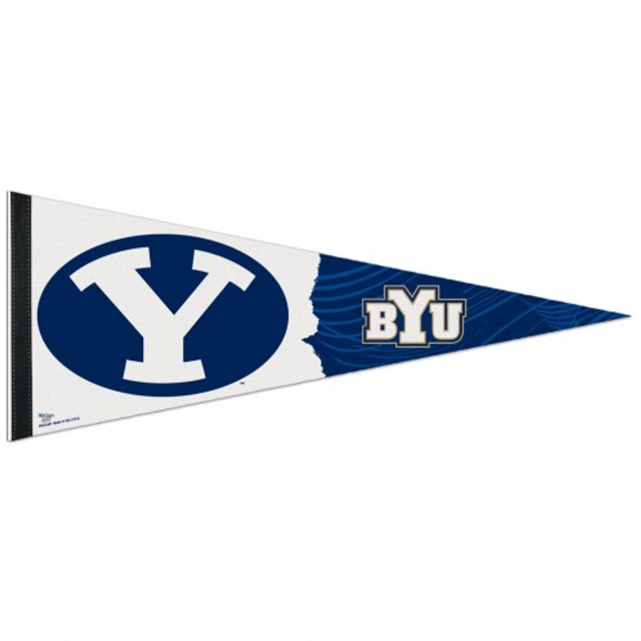 BYU Cougars Pennant 12x30 Premium Style - Special Order - Sports Collectibles, Sports Memorabilia, Sports Fan Shop, Sports Gifts