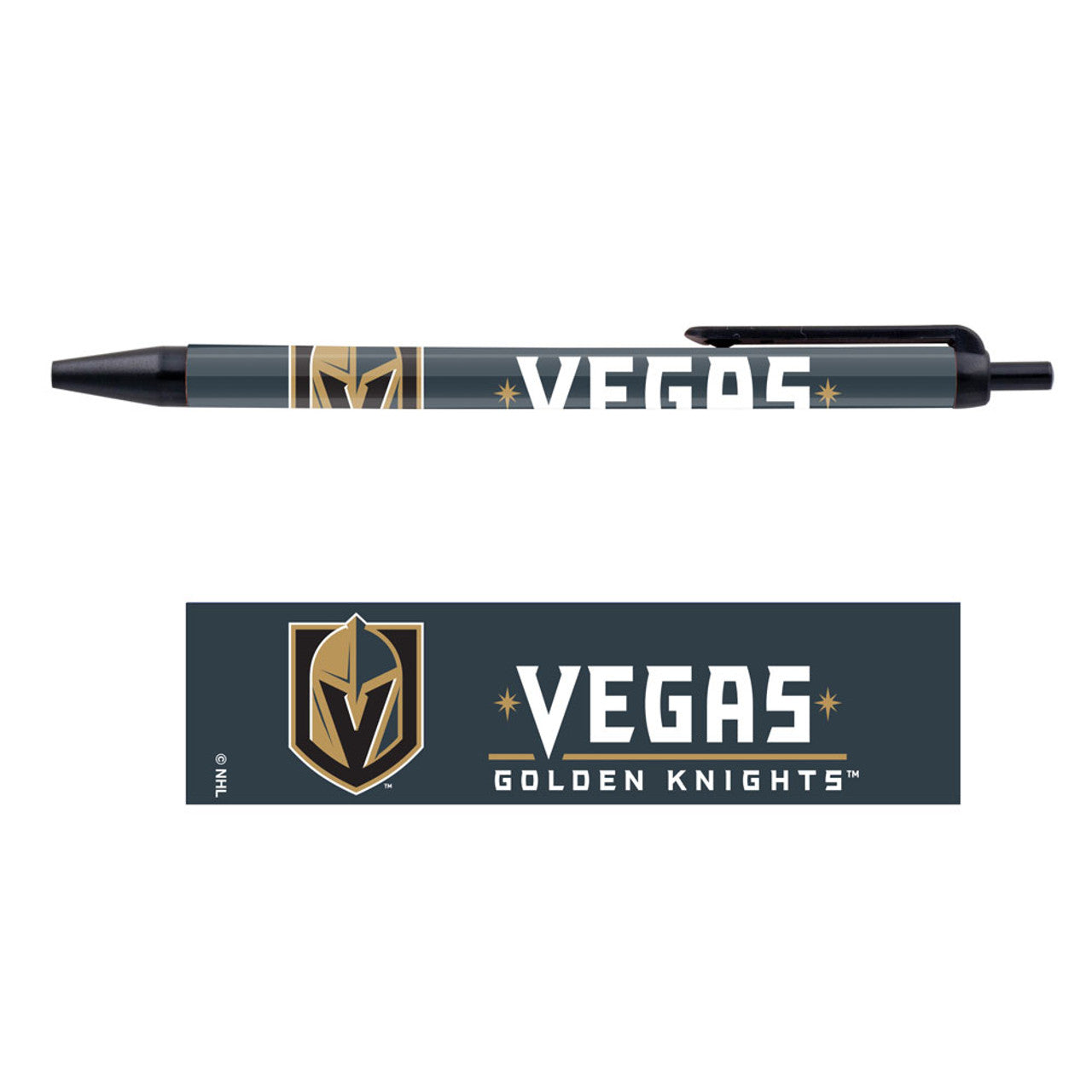 Vegas Golden Knights Pens 5 Pack - Sports Collectibles, Sports Memorabilia, Sports Fan Shop, Sports Gifts