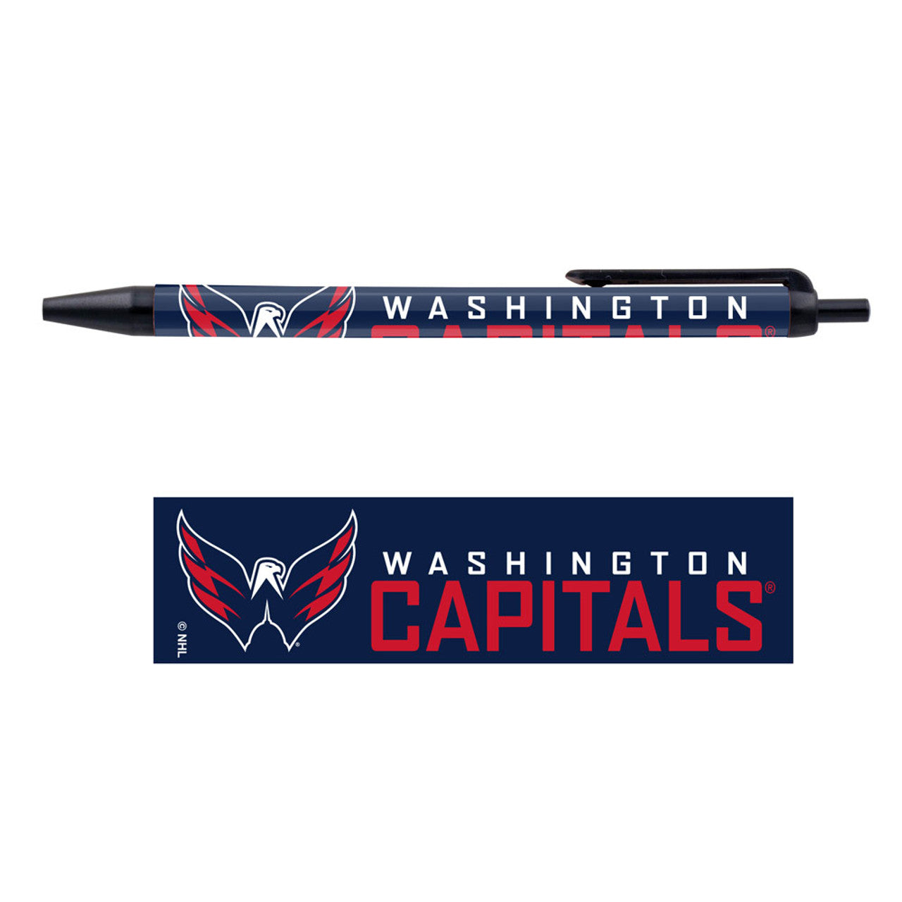 Washington Capitals Pens 5 Pack - Sports Collectibles, Sports Memorabilia, Sports Fan Shop, Sports Gifts