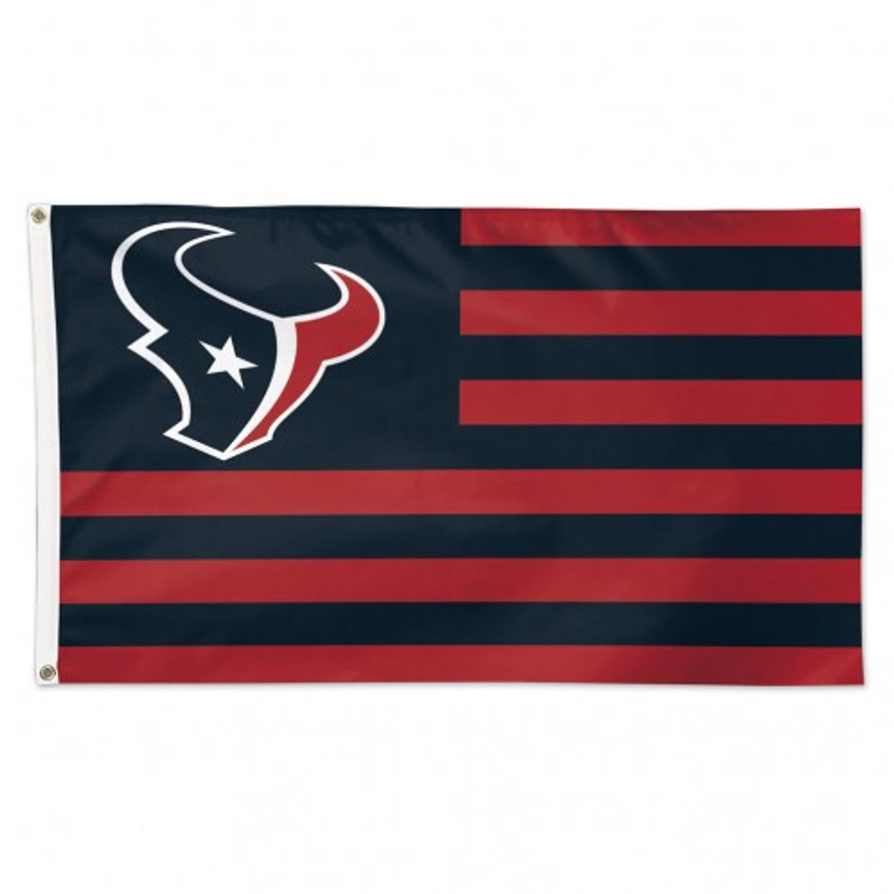 Houston Texans Flag 3x5 Deluxe Americana Design - Sports Collectibles, Sports Memorabilia, Sports Fan Shop, Sports Gifts