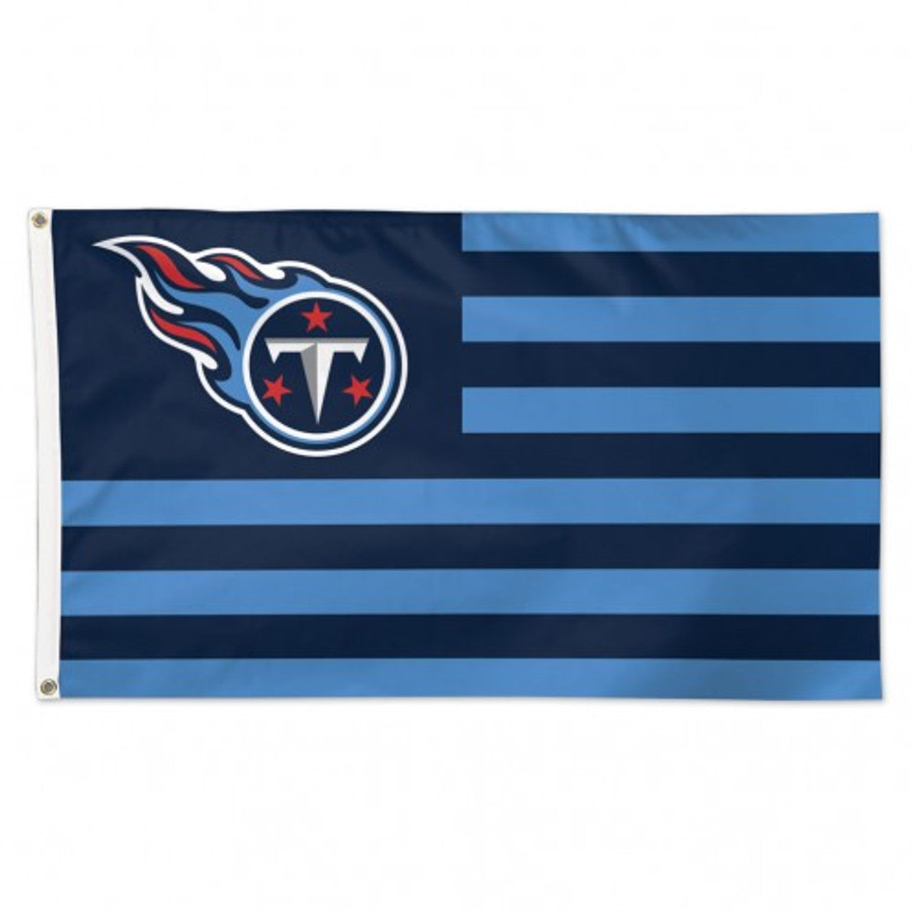 Tennessee Titans Flag 3x5 Deluxe Americana Design - Special Order - Sports Collectibles, Sports Memorabilia, Sports Fan Shop, Sports Gifts