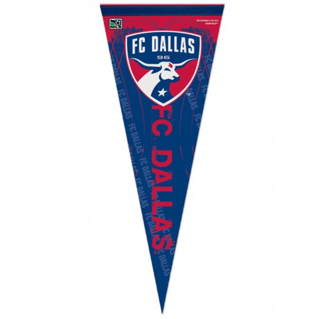 FC Dallas Pennant 12x30 Premium Style - Sports Collectibles, Sports Memorabilia, Sports Fan Shop, Sports Gifts