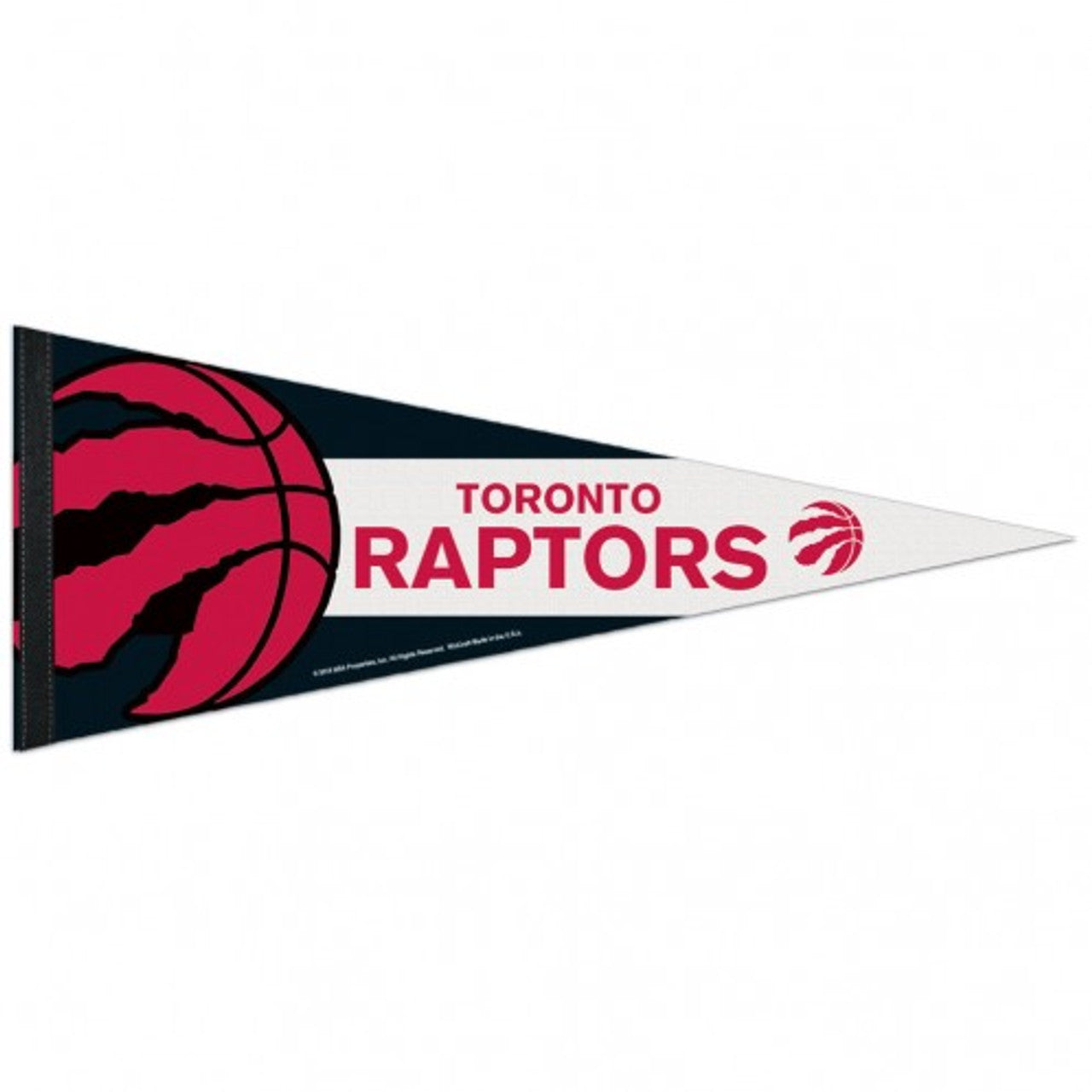 Toronto Raptors Pennant 12x30 Premium Style - Sports Collectibles, Sports Memorabilia, Sports Fan Shop, Sports Gifts