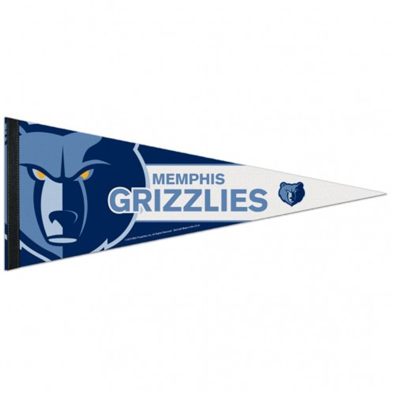 Memphis Grizzlies Pennant 12x30 Premium Style - Sports Collectibles, Sports Memorabilia, Sports Fan Shop, Sports Gifts