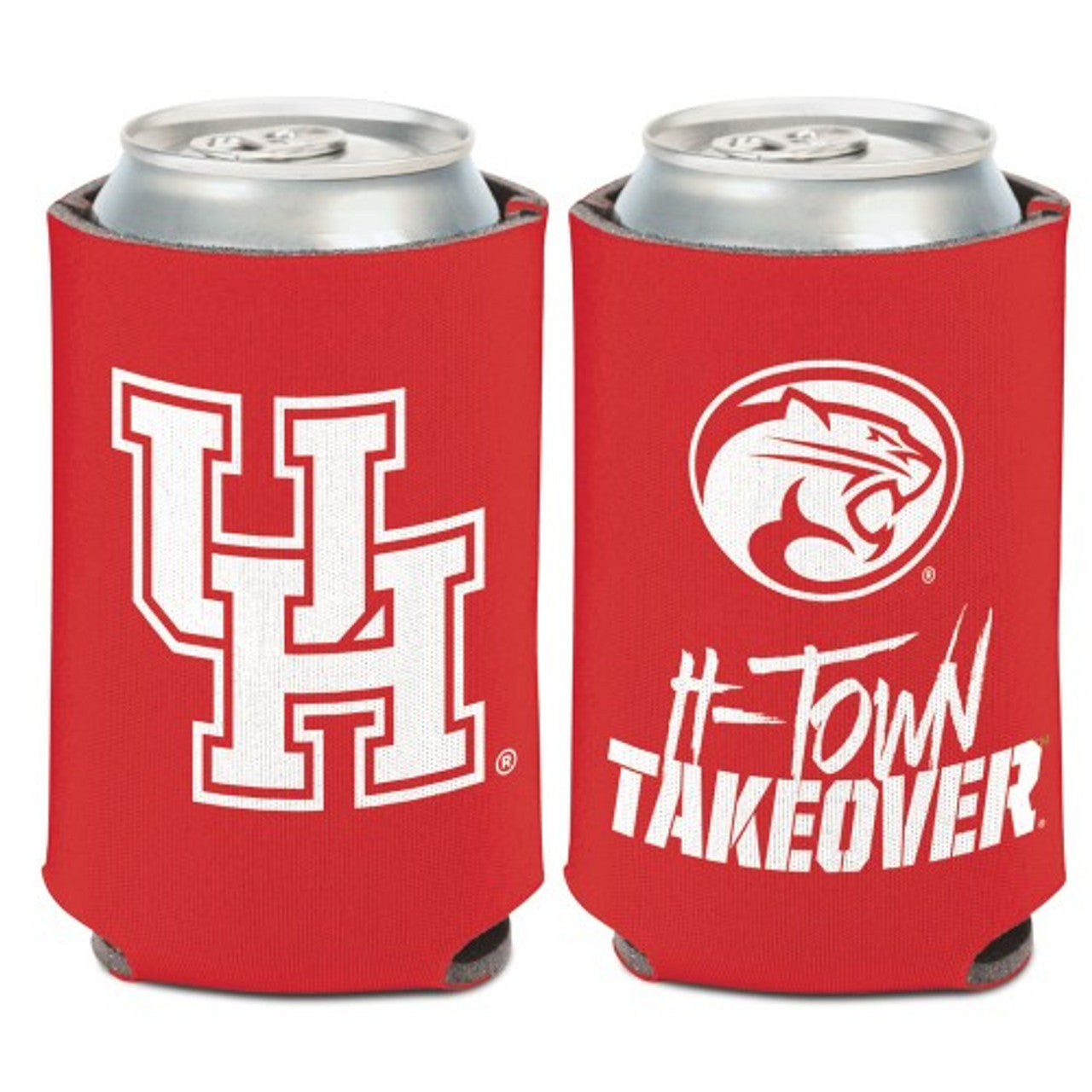 Houston Cougars Can Cooler Slogan Design Special Order - Sports Collectibles, Sports Memorabilia, Sports Fan Shop, Sports Gifts