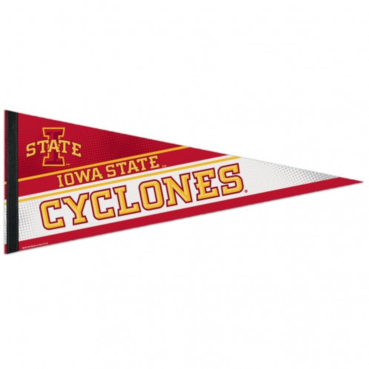 Iowa State Cyclones Pennant 12x30 Premium Style - Sports Collectibles, Sports Memorabilia, Sports Fan Shop, Sports Gifts