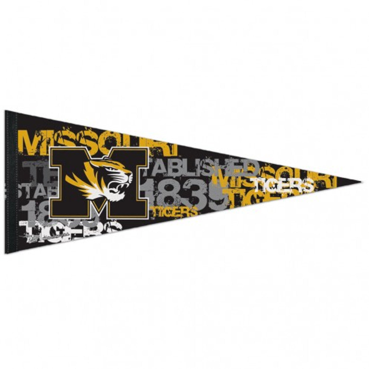 Missouri Tigers Pennant 12x30 Premium Style - Sports Collectibles, Sports Memorabilia, Sports Fan Shop, Sports Gifts