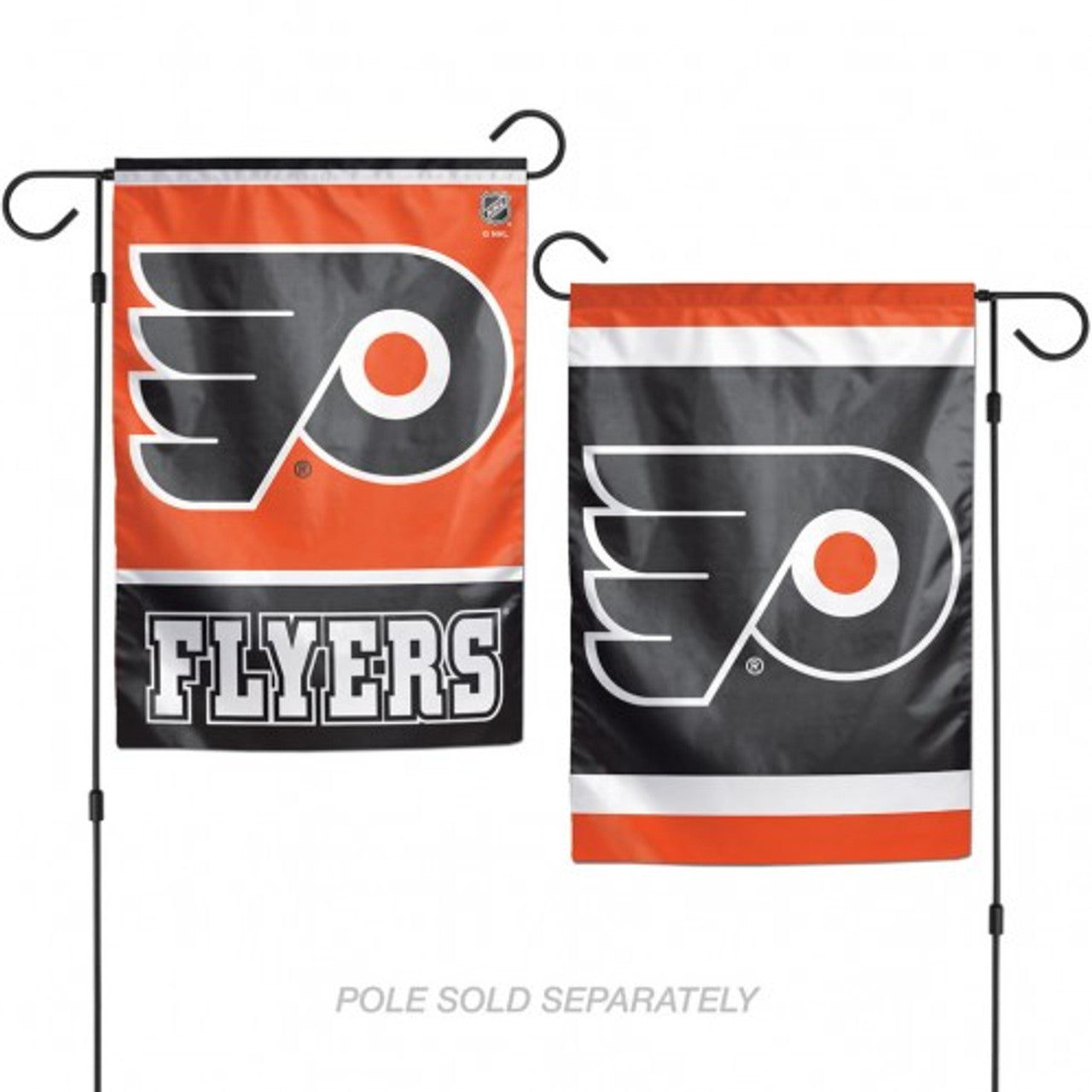 Philadelphia Flyers Flag 12x18 Garden Style 2 Sided - Sports Collectibles, Sports Memorabilia, Sports Fan Shop, Sports Gifts