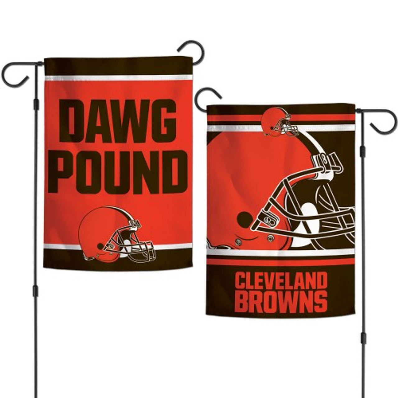Cleveland Browns Flag 12x18 Garden Style 2 Sided Slogan Design - Special Order - Sports Collectibles, Sports Memorabilia, Sports Fan Shop, Sports Gifts