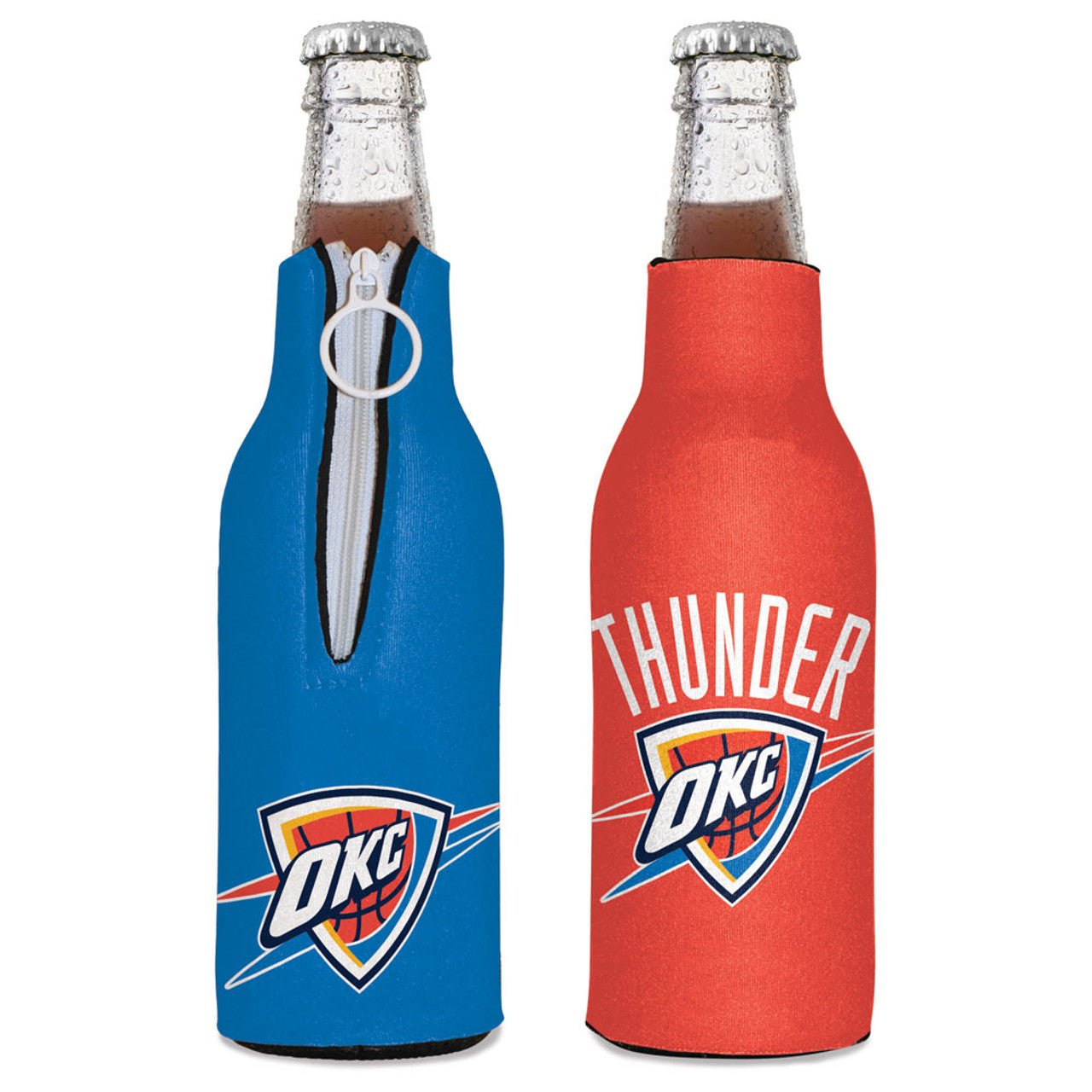 Oklahoma City Thunder Bottle Cooler - Sports Collectibles, Sports Memorabilia, Sports Fan Shop, Sports Gifts
