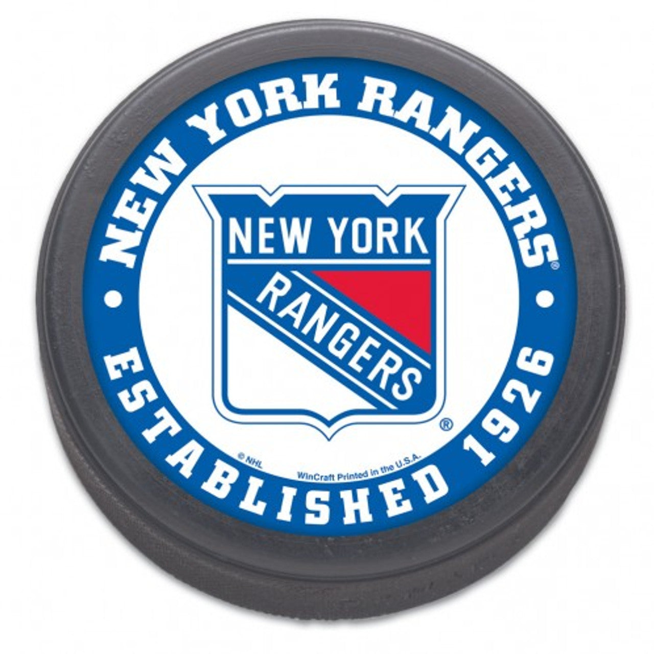 New York Rangers Hockey Puck - est 1926 - Bulk - Special Order - Sports Collectibles, Sports Memorabilia, Sports Fan Shop, Sports Gifts