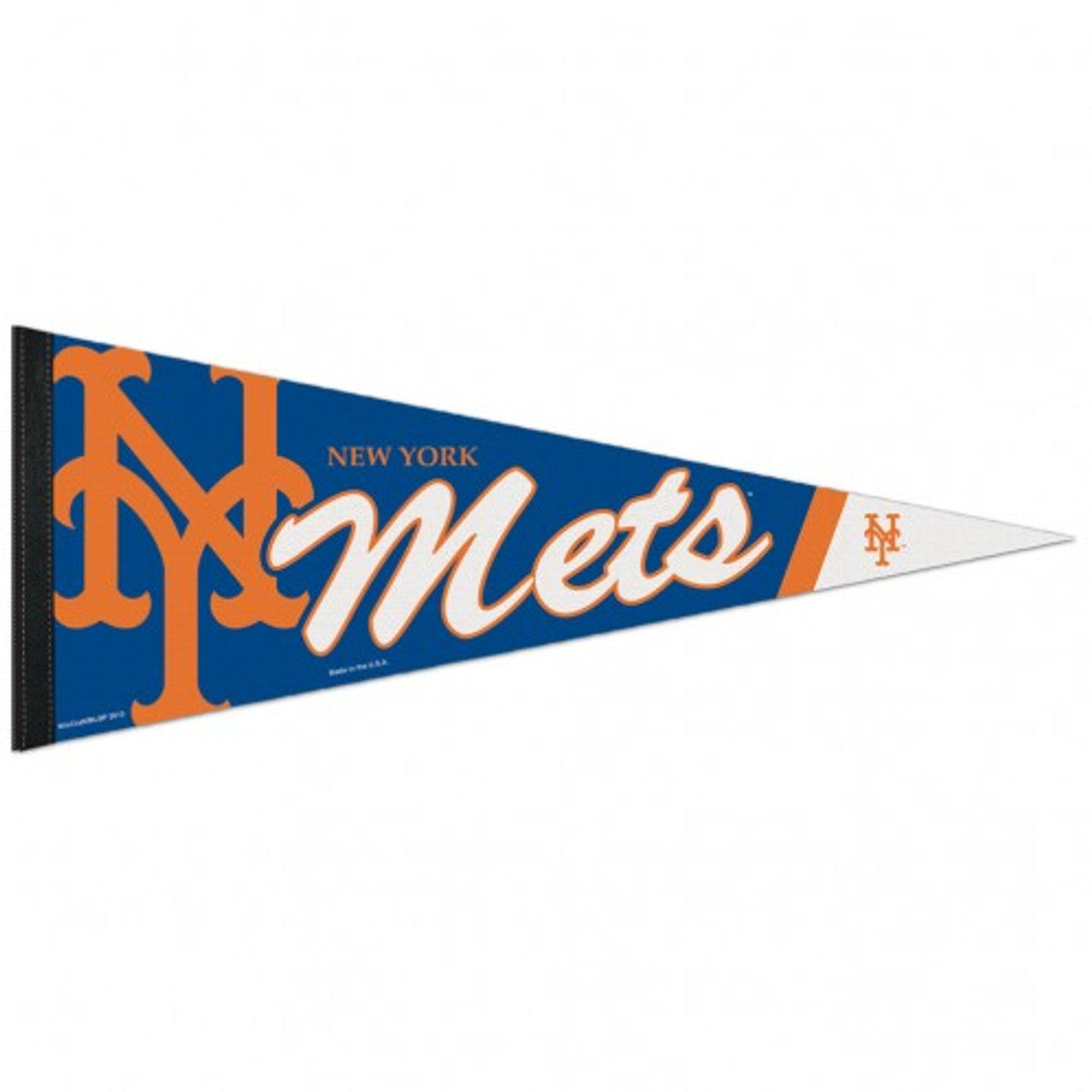 New York Mets Pennant 12x30 Premium Style - Special Order - Sports Collectibles, Sports Memorabilia, Sports Fan Shop, Sports Gifts