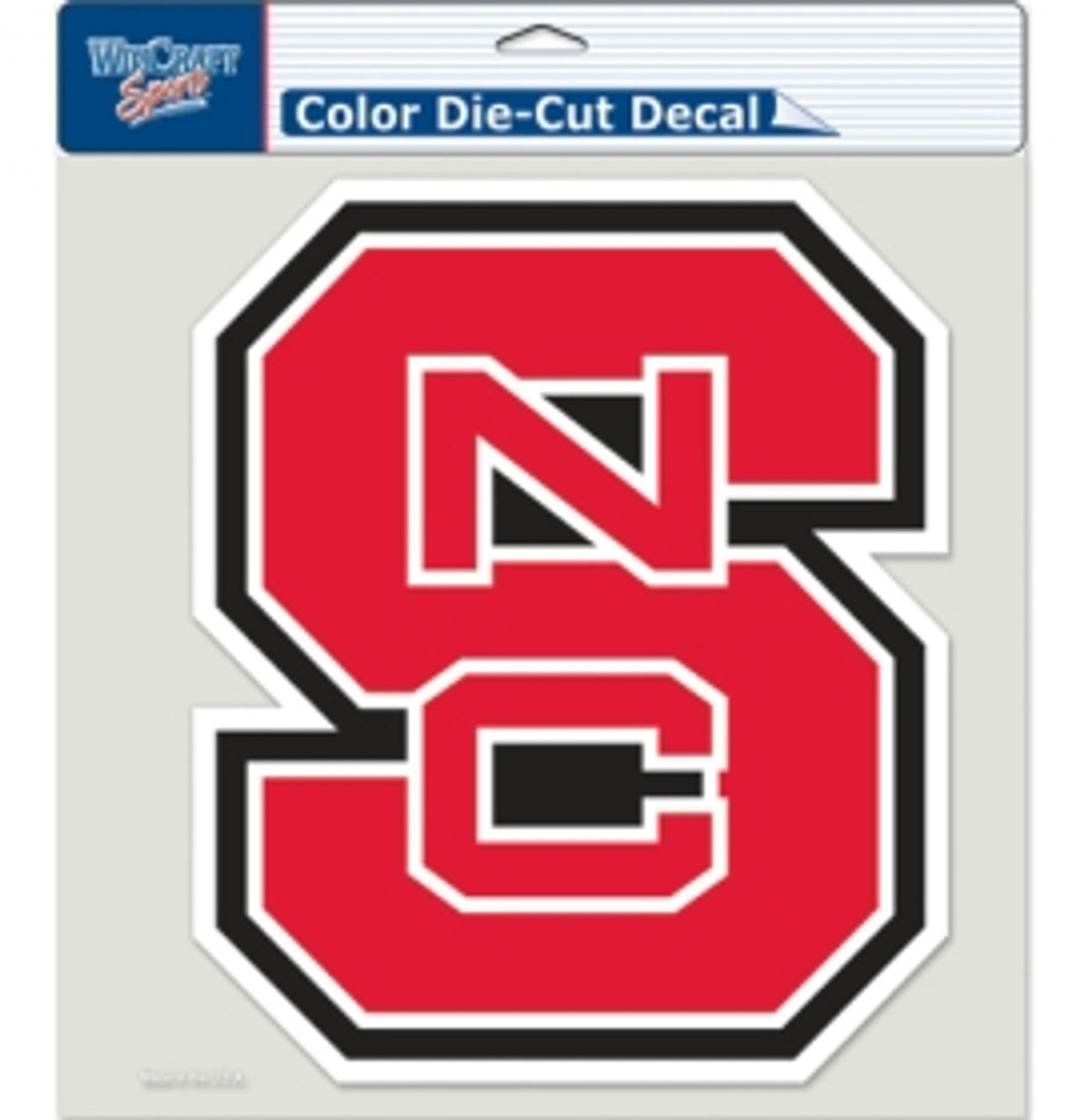 North Carolina State Wolfpack Decal 8x8 Perfect Cut Color - Sports Collectibles, Sports Memorabilia, Sports Fan Shop, Sports Gifts