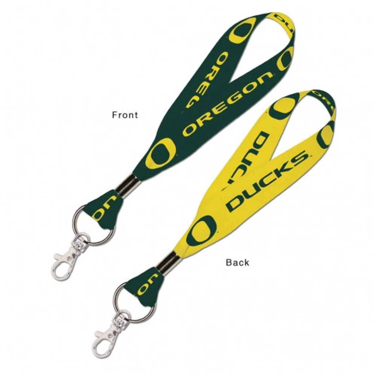 Oregon Ducks 1" Key Strap - Special Order - Sports Collectibles, Sports Memorabilia, Sports Fan Shop, Sports Gifts