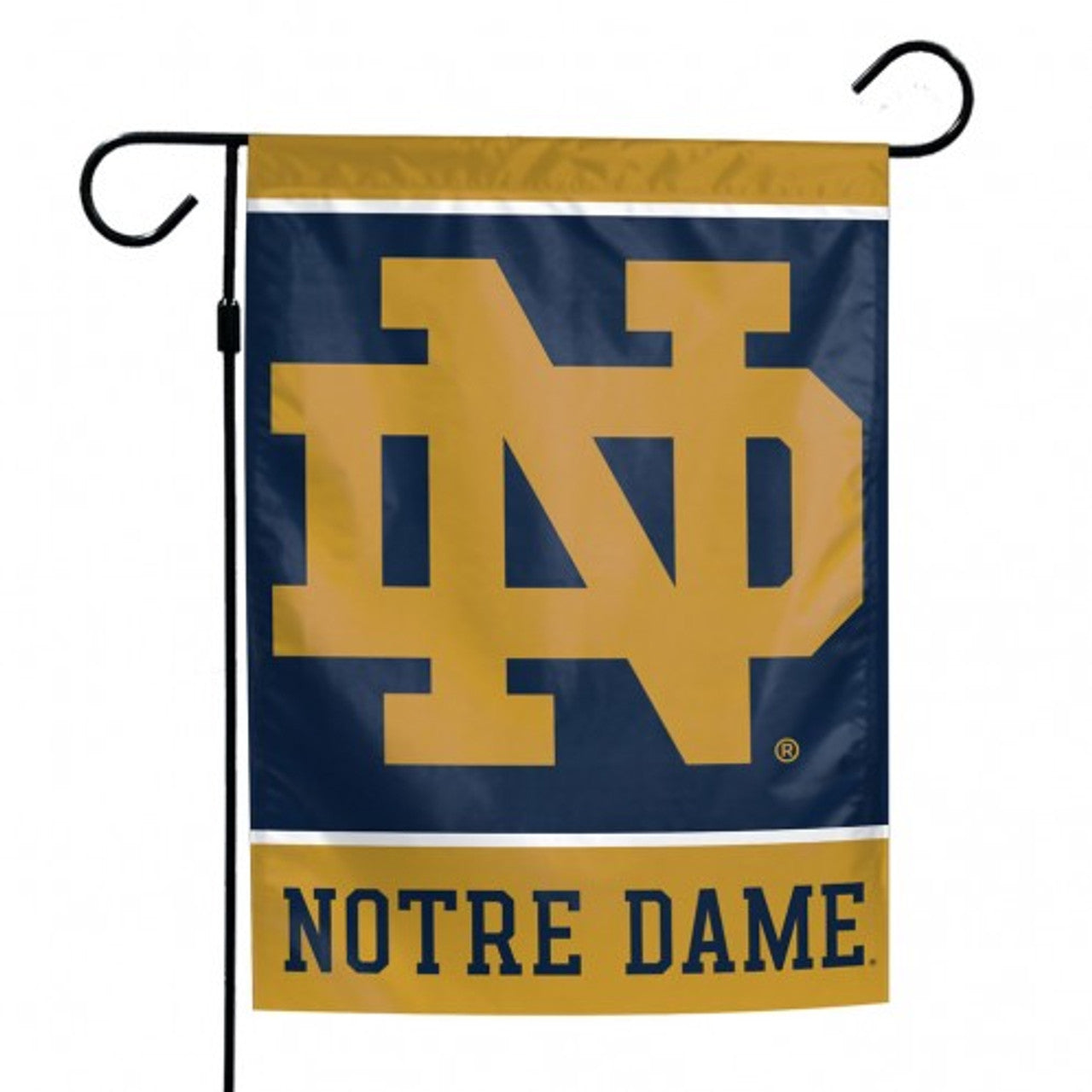 Notre Dame Fighting Irish Flag 12x18 Garden Style 2 Sided - Sports Collectibles, Sports Memorabilia, Sports Fan Shop, Sports Gifts