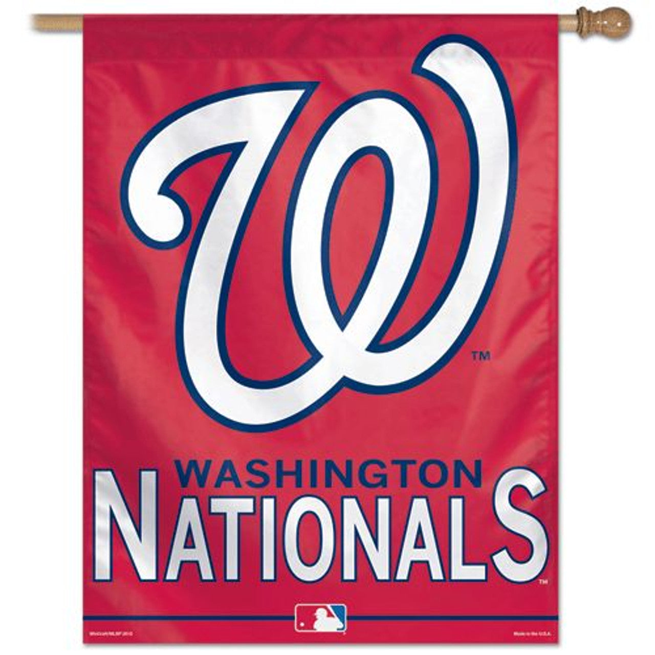 Washington Nationals Banner 28x40 Vertical Alternate Design - Sports Collectibles, Sports Memorabilia, Sports Fan Shop, Sports Gifts