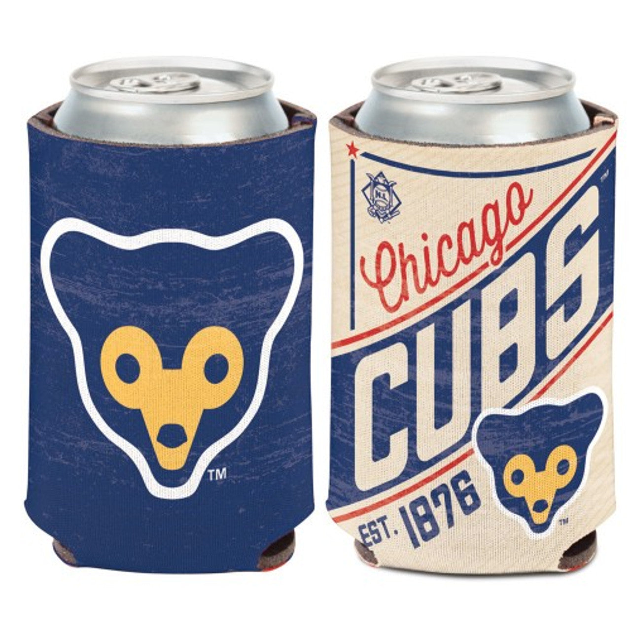 Chicago Cubs Can Cooler Vintage Design Special Order - Sports Collectibles, Sports Memorabilia, Sports Fan Shop, Sports Gifts