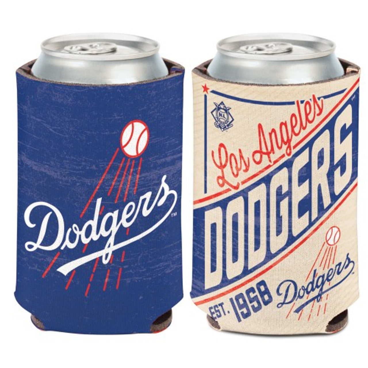 Los Angeles Dodgers Can Cooler Vintage Design Special Order - Sports Collectibles, Sports Memorabilia, Sports Fan Shop, Sports Gifts