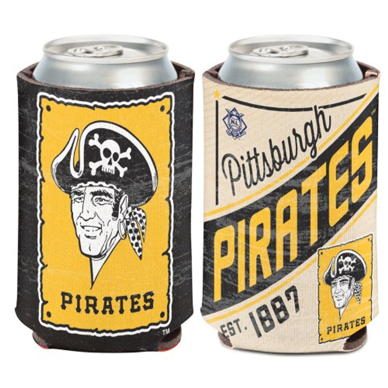 Pittsburgh Pirates Can Cooler Vintage Design Special Order - Sports Collectibles, Sports Memorabilia, Sports Fan Shop, Sports Gifts