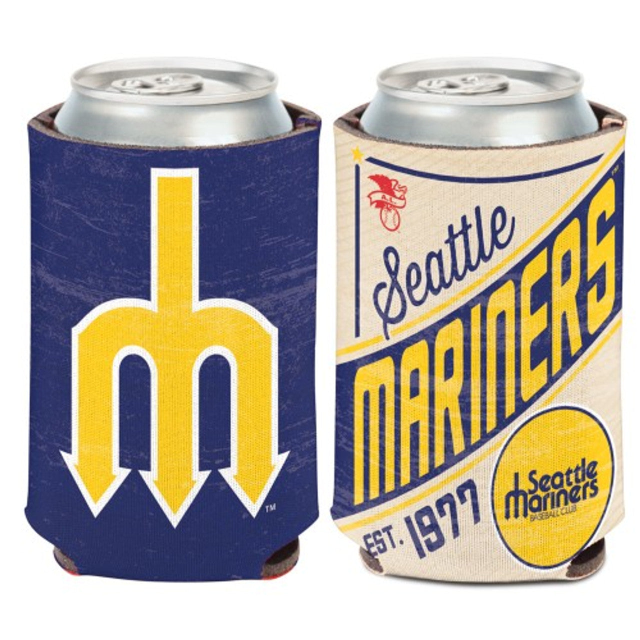 Seattle Mariners Can Cooler Vintage Design Special Order - Sports Collectibles, Sports Memorabilia, Sports Fan Shop, Sports Gifts