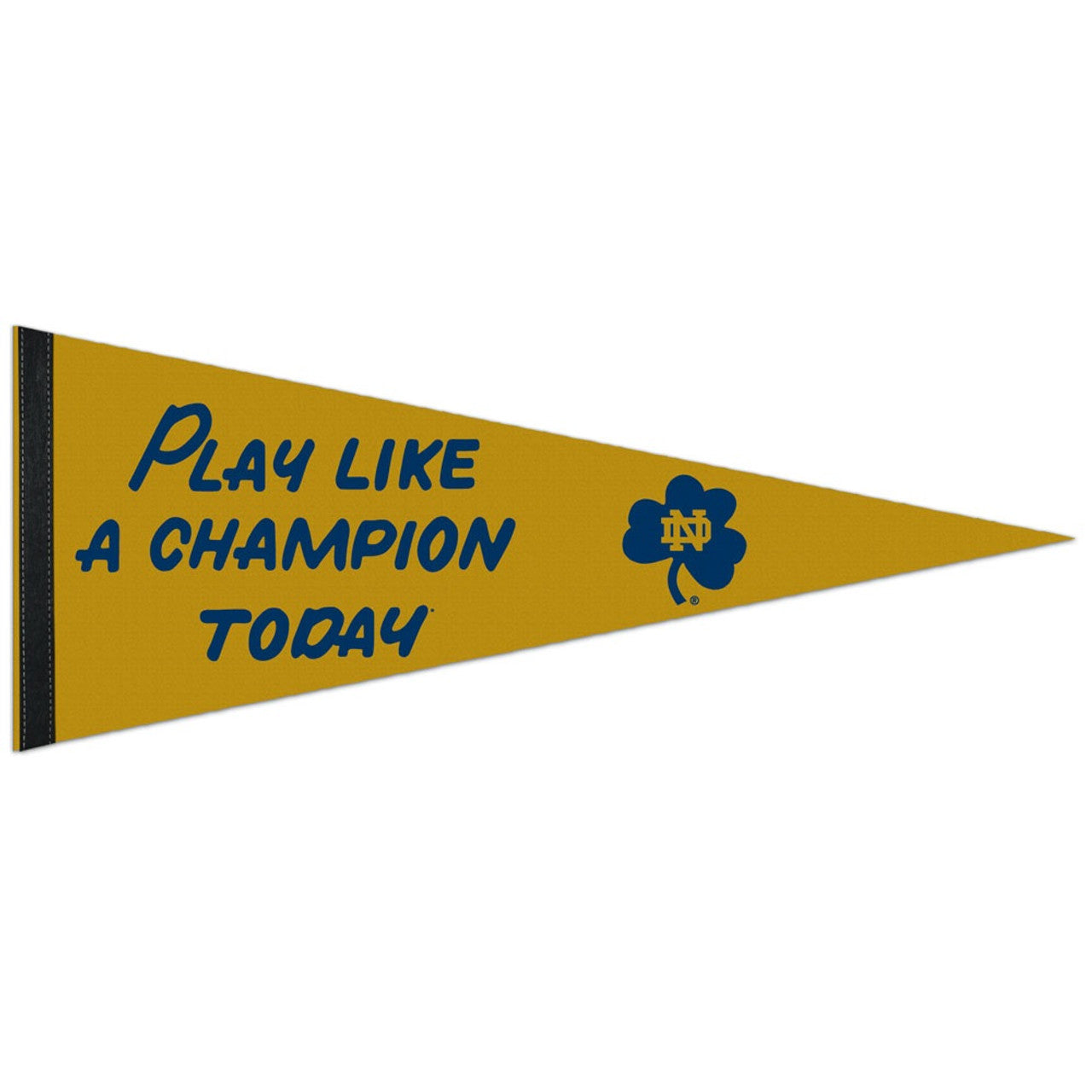 Notre Dame Fighting Irish Pennant 12x30 Premium Style PLACT Design Special Order - Sports Collectibles, Sports Memorabilia, Sports Fan Shop, Sports Gifts