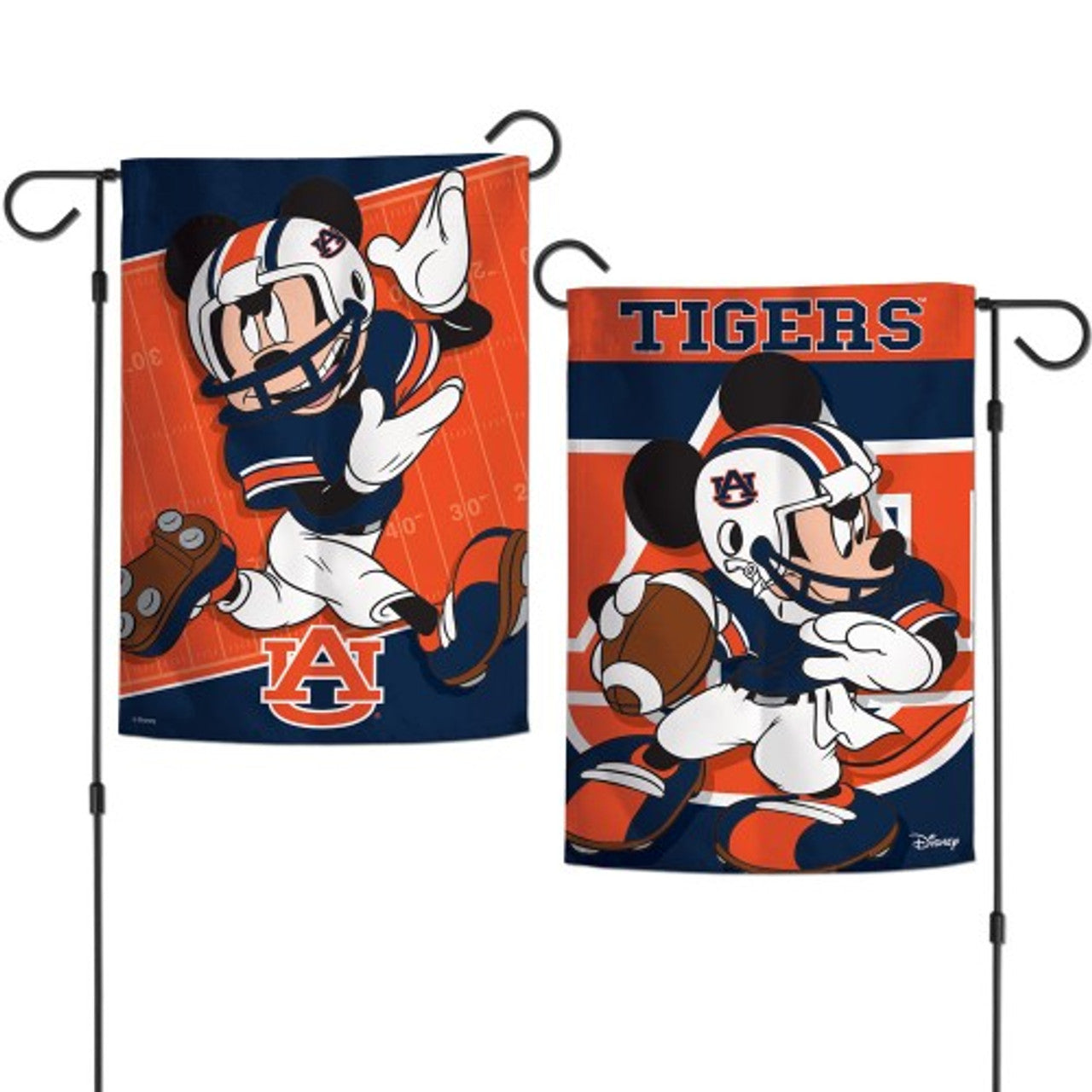 Auburn Tigers Flag 12x18 Garden Style 2 Sided Disney Special Order - Sports Collectibles, Sports Memorabilia, Sports Fan Shop, Sports Gifts