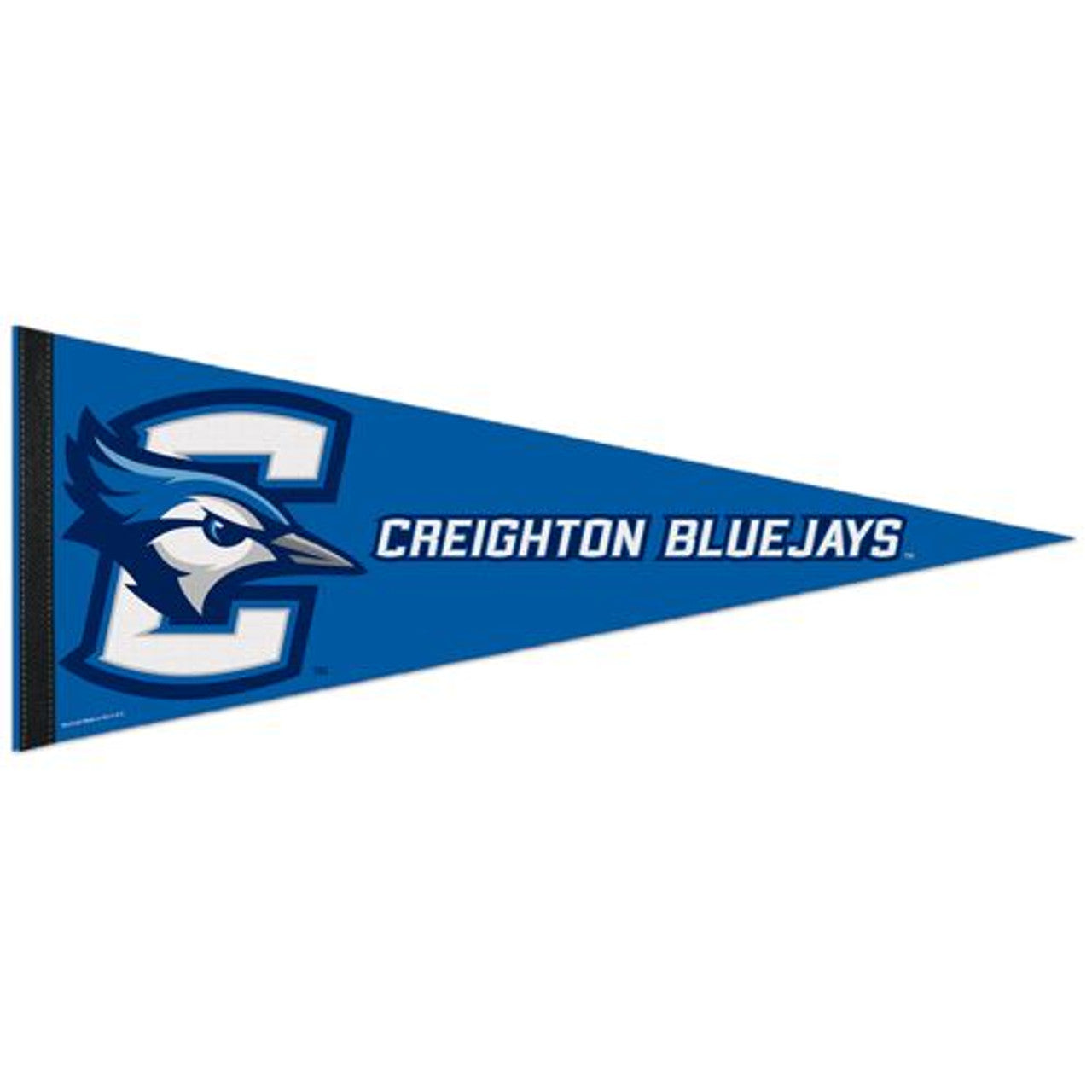 Creighton Bluejays Pennant 12x30 Premium Style - Special Order - Sports Collectibles, Sports Memorabilia, Sports Fan Shop, Sports Gifts