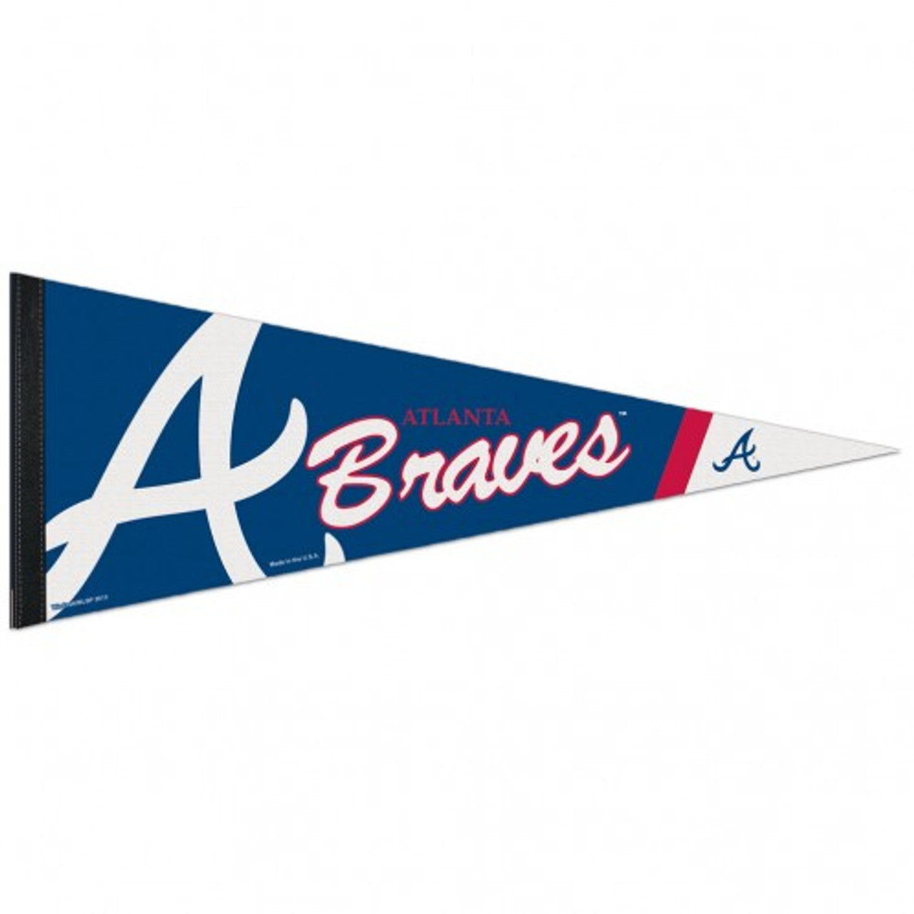 Atlanta Braves Pennant 12x30 Premium Style - Sports Collectibles, Sports Memorabilia, Sports Fan Shop, Sports Gifts