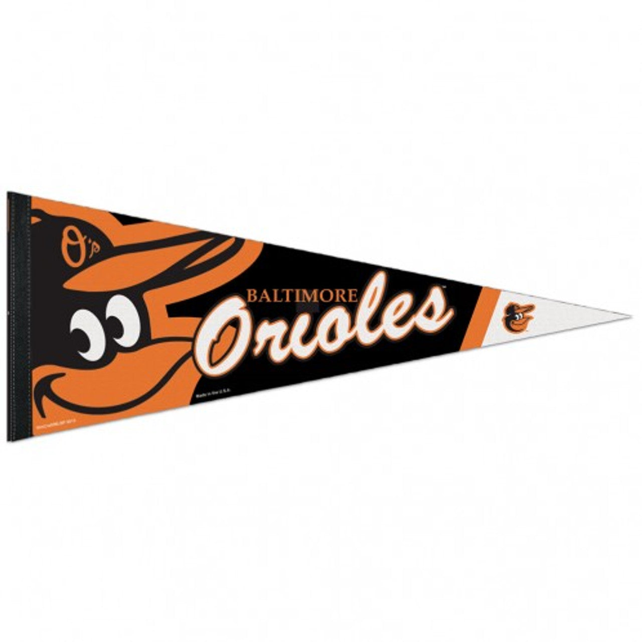 Baltimore Orioles Pennant 12x30 Premium Style - Special Order - Sports Collectibles, Sports Memorabilia, Sports Fan Shop, Sports Gifts