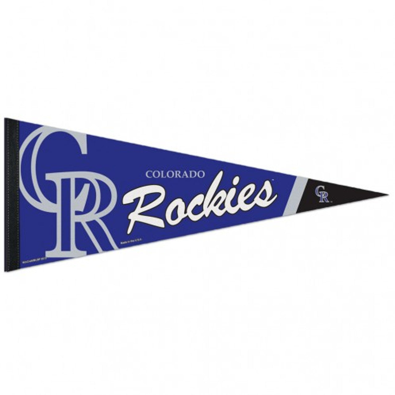 Colorado Rockies Pennant 12x30 Premium Style - Special Order - Sports Collectibles, Sports Memorabilia, Sports Fan Shop, Sports Gifts