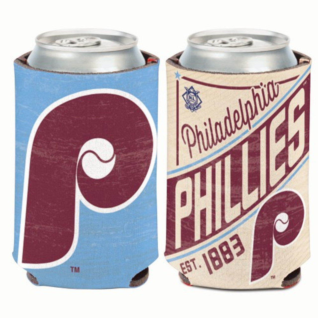 Philadelphia Phillies Can Cooler Vintage Design Special Order - Sports Collectibles, Sports Memorabilia, Sports Fan Shop, Sports Gifts