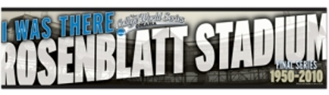 College World Series Decal 3x12 Bumper Strip Style 2010 I Was There CO - Sports Collectibles, Sports Memorabilia, Sports Fan Shop, Sports Gifts