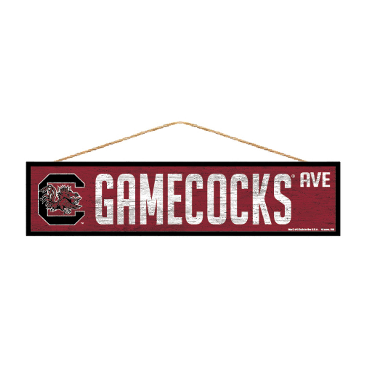 South Carolina Gamecocks Sign 4x17 Wood Avenue Design - Sports Collectibles, Sports Memorabilia, Sports Fan Shop, Sports Gifts