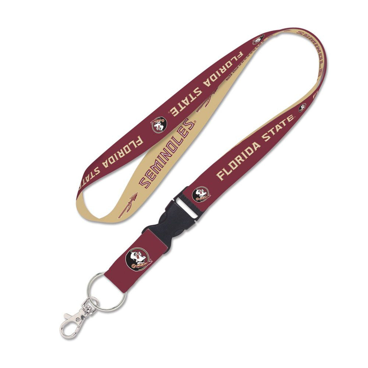 Florida State Seminoles Lanyard with Detachable Buckle - Sports Collectibles, Sports Memorabilia, Sports Fan Shop, Sports Gifts