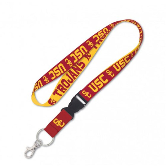 USC Trojans Lanyard with Detachable Buckle - Sports Collectibles, Sports Memorabilia, Sports Fan Shop, Sports Gifts