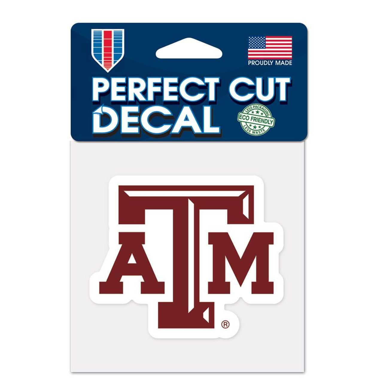 Texas A&M Aggies Decal 4x4 Perfect Cut Color - Sports Collectibles, Sports Memorabilia, Sports Fan Shop, Sports Gifts